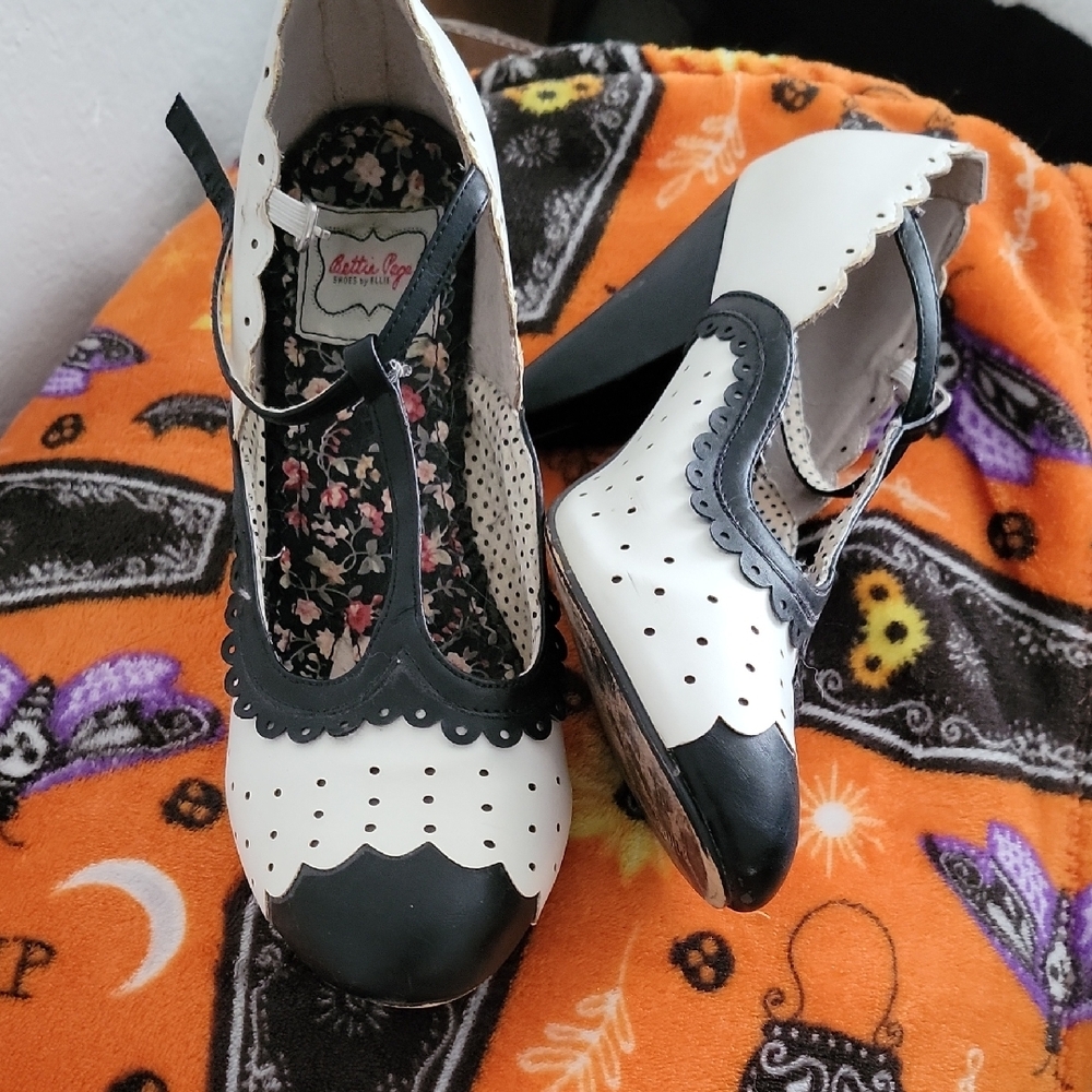 Black and White Women's Shoes